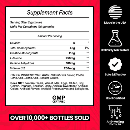 BRUZ CREATINE GUMMIES